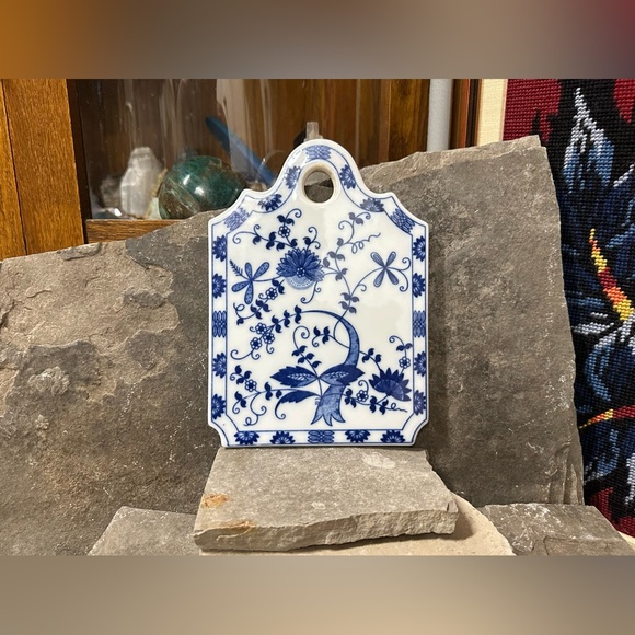 Vintage Classic Blue & White China Decorative Board - Picture 3 of 13